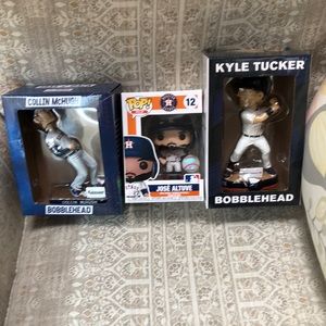 Houston Astros Bobbleheads- set of 3